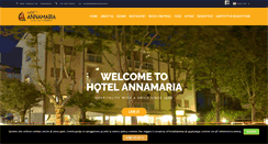 Desktop Screenshot of hotelannamaria.it